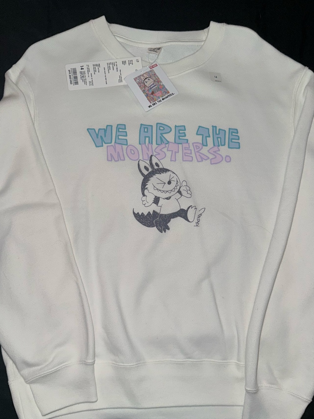 Uniqlo We Are The Monsters Graphic Sweatshirt